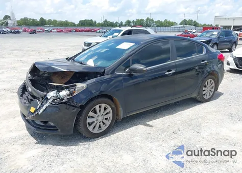 2014 Kia Forte Ex из США, поврежденный, VIN KNAFX4A8XE5198076